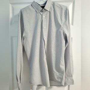 Report Collection Mens Button Up Dress Shirt- Size Medium